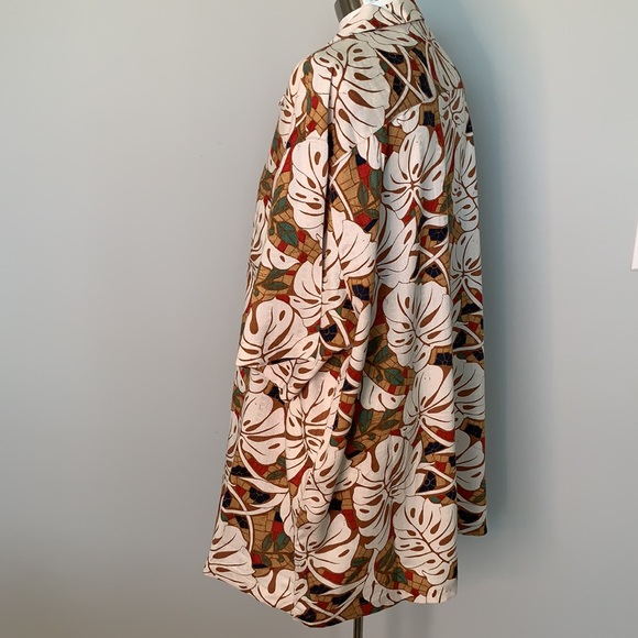 CARIBBEAN NWT MEN’S MULTICOLOR TROPICAL SHIRT XL - Picture 3 of 7